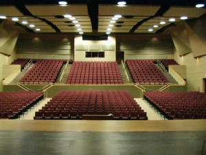 view from stage